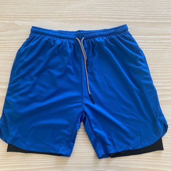 Man's Sports Training Workout Fitness Shorts Gym Pants - Picture 15 of 16